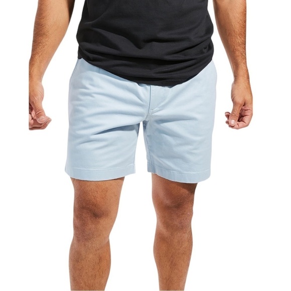 Chubbies 7” Originals Stretch Twill Shorts M Light Blue - Picture 1 of 7